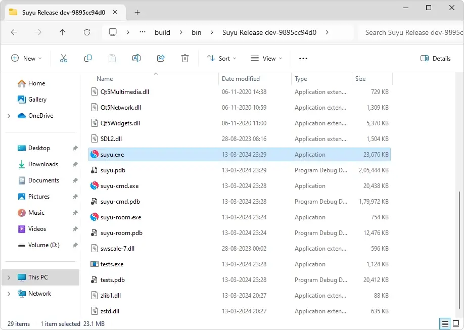 Download and Open Suyu Emulator