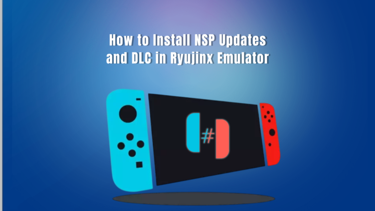 How to Install NSP Updates and DLC in Ryujinx Emulator