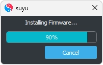 suyu firmware installtion
